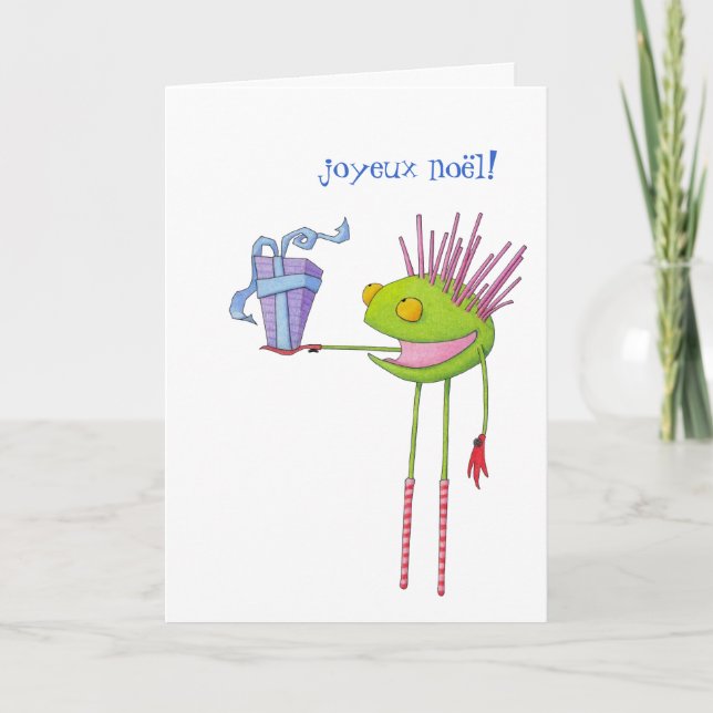 Cedric Fransk julkort Helgkort (Framsida)