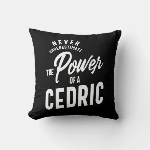 Cedric Personlig Namn Birthday Gift Kudde
