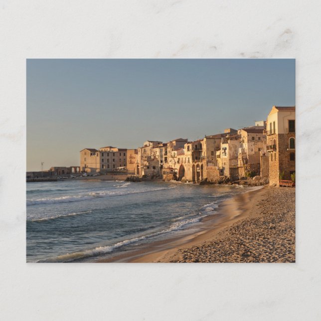 Cefalu, havsbottnen på Sicilien Vykort (Framsida)