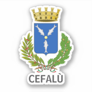 Cefalù jackar av arm - Sicilien Klistermärken