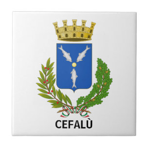 Cefalù jackar av arm - Sicily Tote Bag Kakelplatta