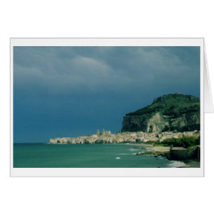 Cefalu, Sicilien, Italien Hälsningskort