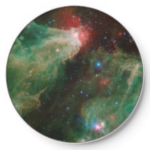 Cefheus B och C Grönt Nebula