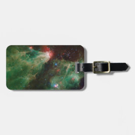 Cefheus B och C Grönt Nebula Bagagebricka