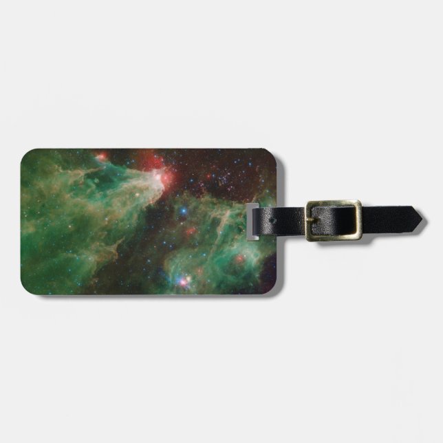 Cefheus B och C Grönt Nebula Bagagebricka (Horisontell Framsida)