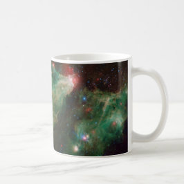 Cefheus B och C Grönt Nebula Kaffemugg