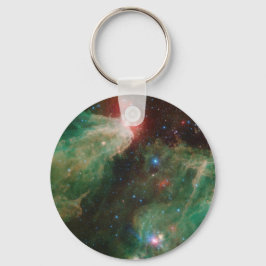 Cefheus B och C Grönt Nebula Nyckelring