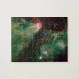 Cefheus B och C Grönt Nebula Pussel