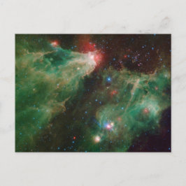 Cefheus B och C Grönt Nebula Vykort
