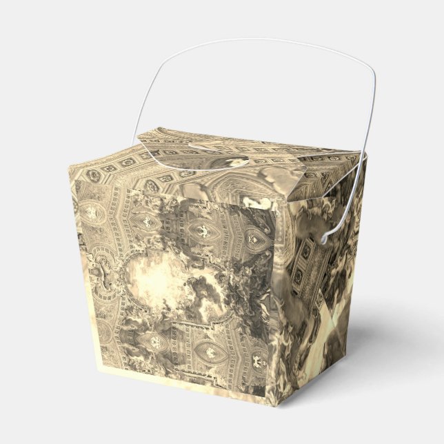 Ceiling Chiesa del Gesù – Battista Gaulli – gold Presentaskar (Framsidan Sidan)