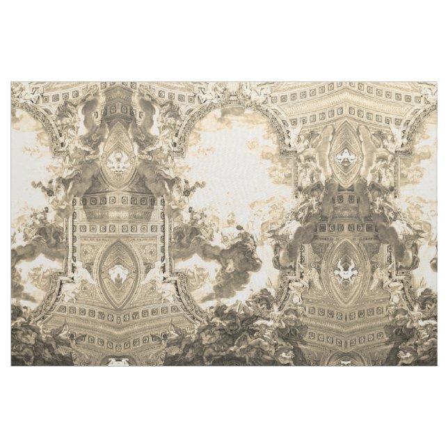 Ceiling Chiesa del Gesù – Battista Gaulli – gold Tyg (Yard)