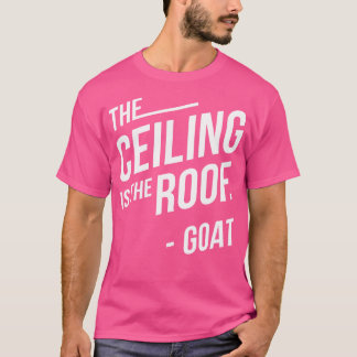 Ceiling Tak Goat North Carolina (blått eller svart T Shirt