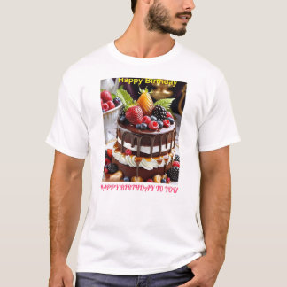 Ceke logotyp design för speciella firande-dagen t shirt