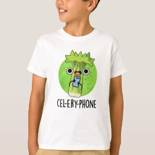 Cel-lery Mobil Funny Celery Veggie Pun T Shirt