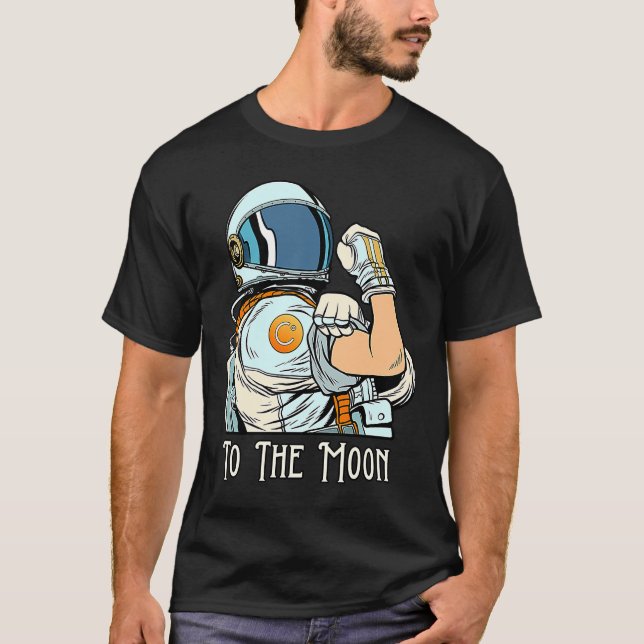 CEL Roligt Celsius Crypto Currency Talk Vi kan gör T Shirt (Framsida)