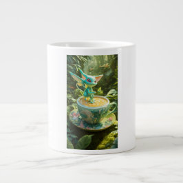 Celebi & Mew's Jungle Matcha Äventyr Specialty Jumbo Mugg