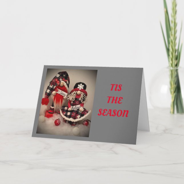 CELEBRAT MED "FAMILY AND FRIENES THE CHRISTMAS" HELGKORT (Framsida)