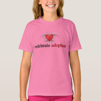 Celebrate Adoption Girls Baby Doll Passande Shirt Tröja