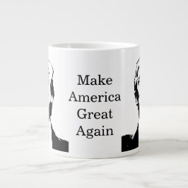 Celebrate America 250 and President Trump #12 Jumbo Mugg