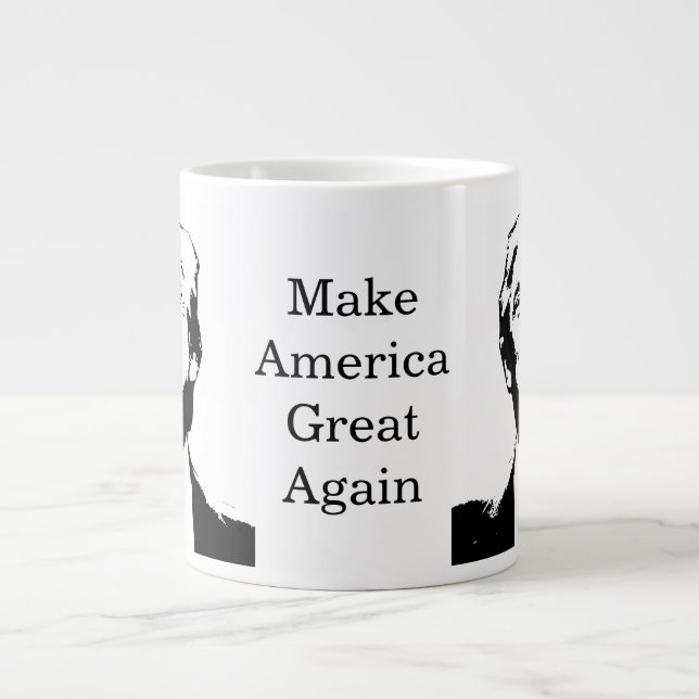 Celebrate America 250 and President Trump #12 Jumbo Mugg (Framsidan)