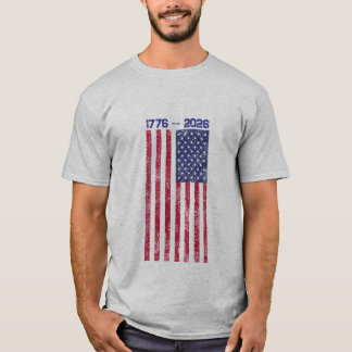 Celebrate America 250 Herr T-shirt med flagga #2