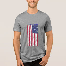 Celebrate America 250 Herr T-shirt med flagga #4