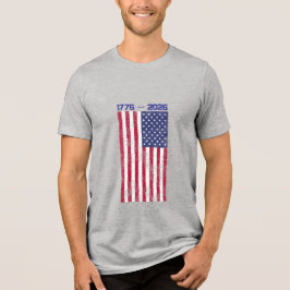 Celebrate America 250 Herr T-shirt med flagga #5