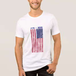 Celebrate America 250 Men's T-shirt with Flag #3