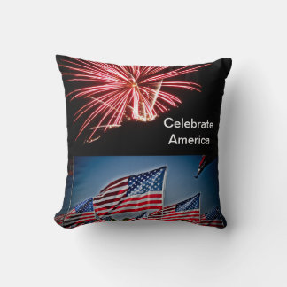 Celebrate America vykort Kudde