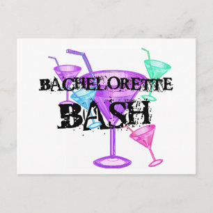 Celebrate Bachelorette Bash Vykort