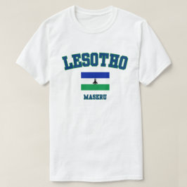 Celebrate Basotho Pride Lesotho Flagga T-Shirt