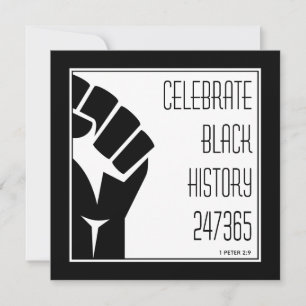 CELEBRATE BLACK-HISTORIA 247365 Power Fist Anpassn
