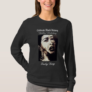 CELEBRATE BLACK HISTORY BILLY HELGDAG T SHIRT