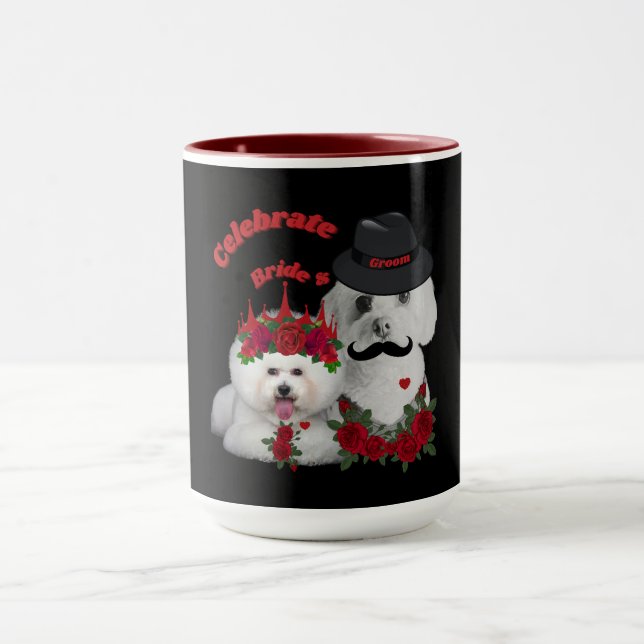Celebrate Bride & Groom Coffee Mugg (Center)
