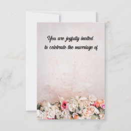 Celebrate Bröllop Inbjudningar