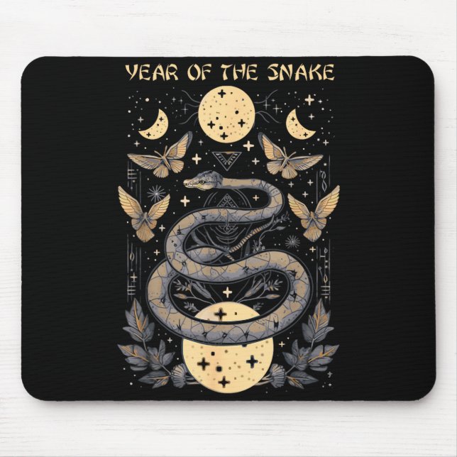 Celebrate Chinese New Year Of The Snake 2025 Moon  Musmatta (Framsidan)