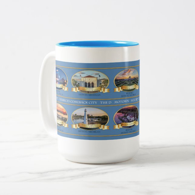 Celebrate Detroit Mugg (Framsida vänster)