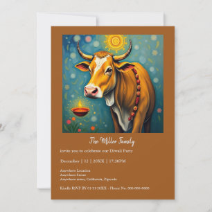 Celebrate Diwali Helig Cow Diyas