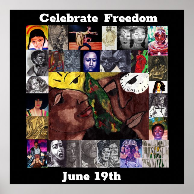 CELEBRATE FREEDOM JUNE 19:E POSTER (Framsidan)