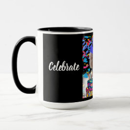 Celebrate Grattis på födelsedagen Pudel-kaffe Mugg