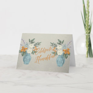 Celebrate Hanukkah Blank Kort