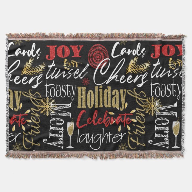 Celebrate Helgdag Throw Blanket  Filt (Framsidan)