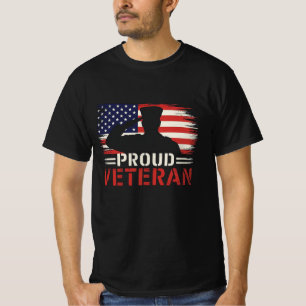 Celebrate Heroes med Unik Veteranteckning T Shirt