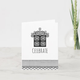 CELEBRATE | Hmong-inspirerat kort