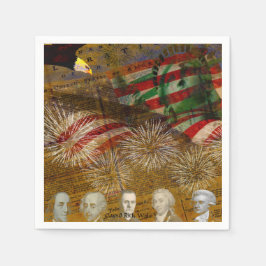 Celebrate Independence day Pappersservett