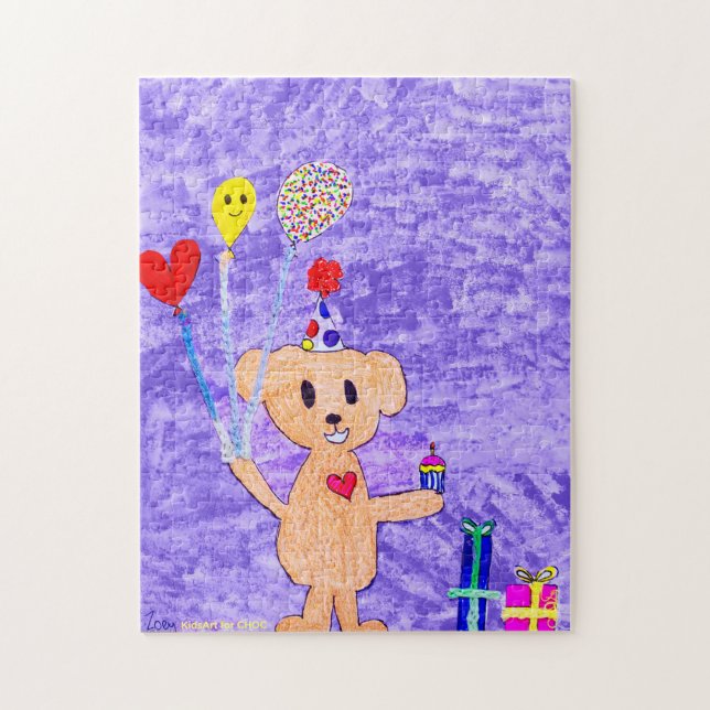 Celebrate - Kids Art för CHOC Pussel (Vertikal)
