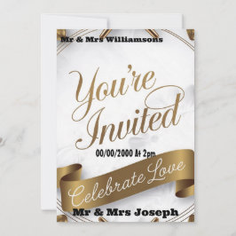 Celebrate Love You’re Invited to a Beautiful Day Inbjudningar