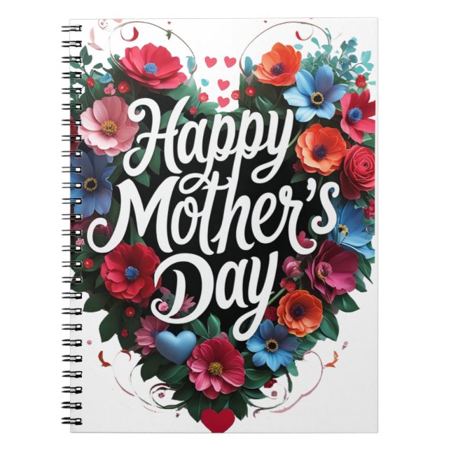 Celebrate Mamma - Lycklig Mors dag Anteckningsbok (Framsidan)