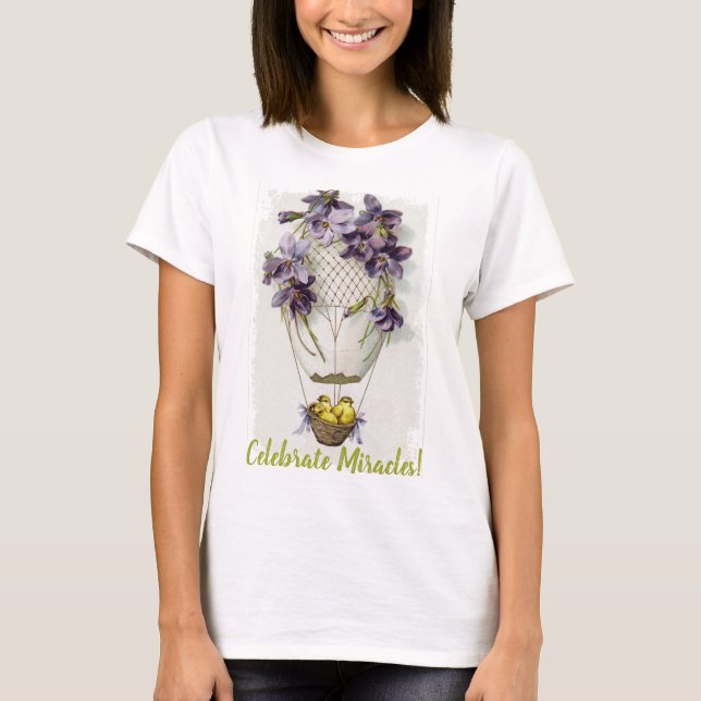 Celebrate Miracles T-Shirt (Framsida)