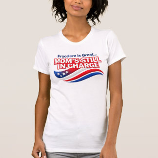 Celebrate Mom with humor and patriotic style using T Shirt